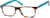 Angle view of Rectangle Glasses 4417424 in Tortoiseshell thumbnail