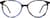Front view of Round Glasses 4417516 in Pattern thumbnail