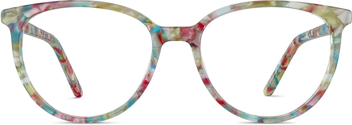 Front view of Round Glasses 4417539 in Prism