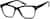 Angle view of Square Glasses 4417721 in Black thumbnail