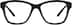Square Glasses 4417721 in Black
