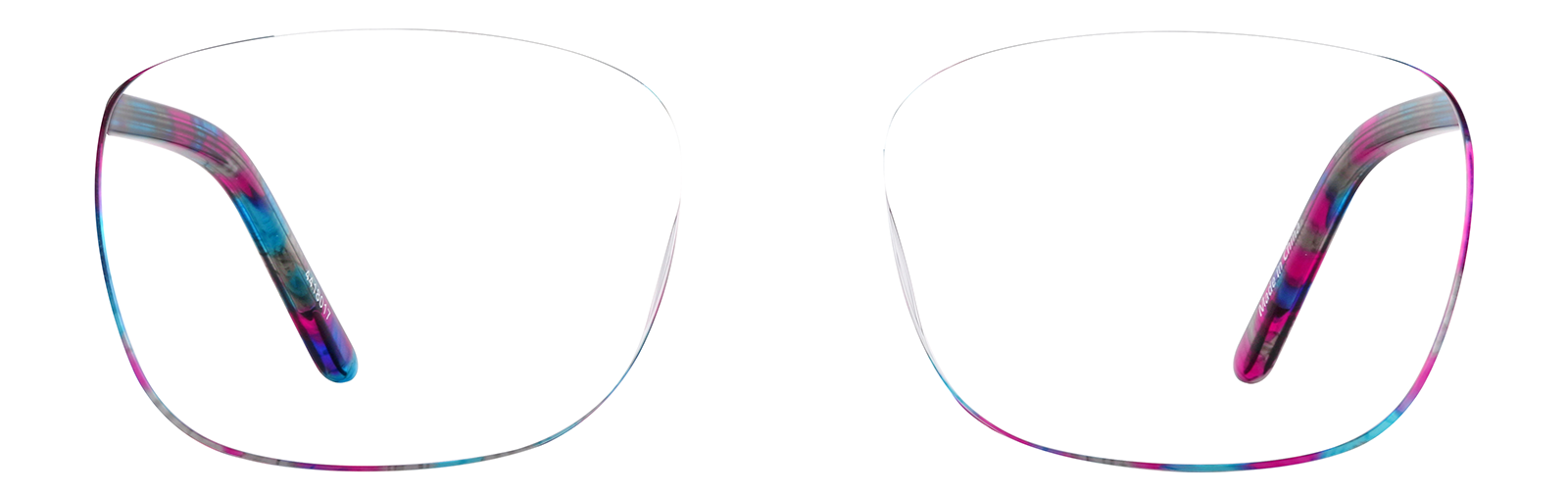 Black Rectangle Glasses #4418021 | Zenni Optical Canada