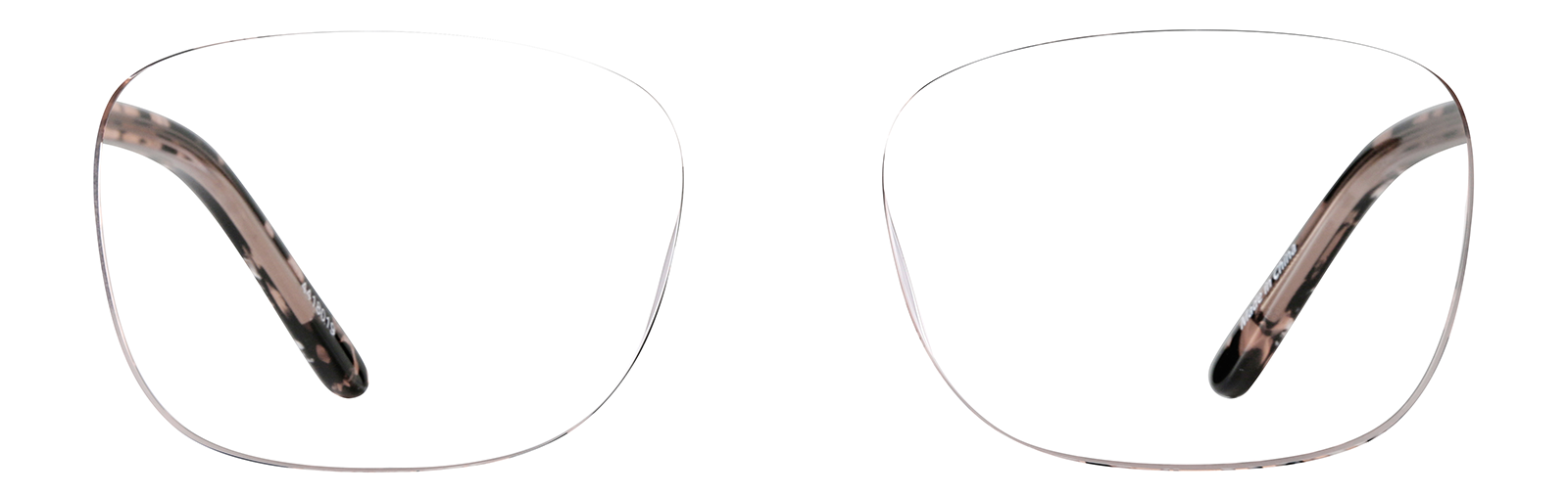 Black Rectangle Glasses #4418021 | Zenni Optical