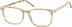 Rectangle Glasses 4418039 in Latte