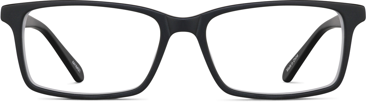 Black Rectangle Glasses