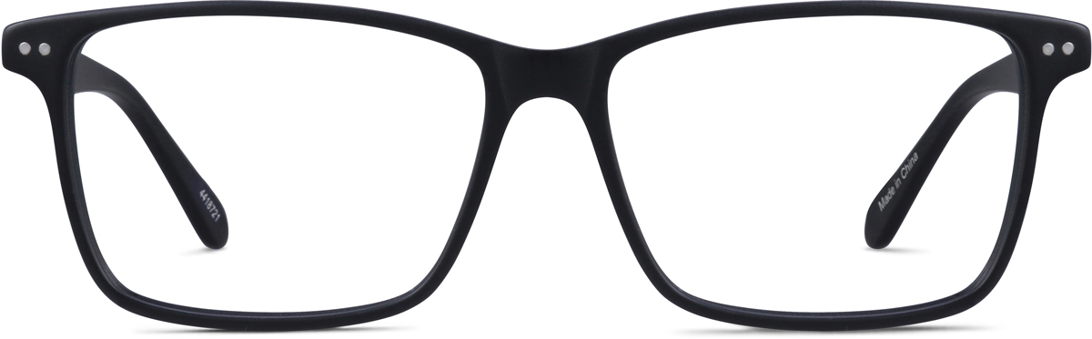 Black Rectangle Glasses