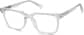Angle view of Social Scene Glasses 4419623 in Clear thumbnail