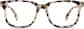 Front view of Social Scene Glasses 4419635 in Tortoiseshell thumbnail