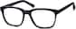 Angle view of Fuller Square Eyeglasses 4419821 in Black thumbnail