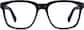 Front view of Fuller Square Eyeglasses 4419821 in Black thumbnail