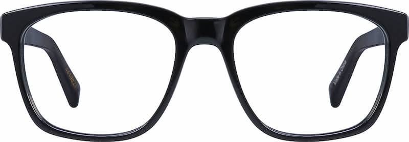 Black Fuller Square Eyeglasses