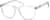 Angle view of Fuller Square Eyeglasses 4419823 in Clear thumbnail