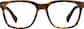 Front view of Fuller Square Eyeglasses 4419835 in Tortoiseshell thumbnail