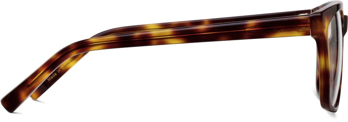 Side view of Fuller Square Eyeglasses 4419835 in Tortoiseshell