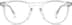 Johnson Round Eyeglasses 4420023 in Clear