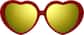 Image of Kids' Heart-Shaped Glasses thumbnail