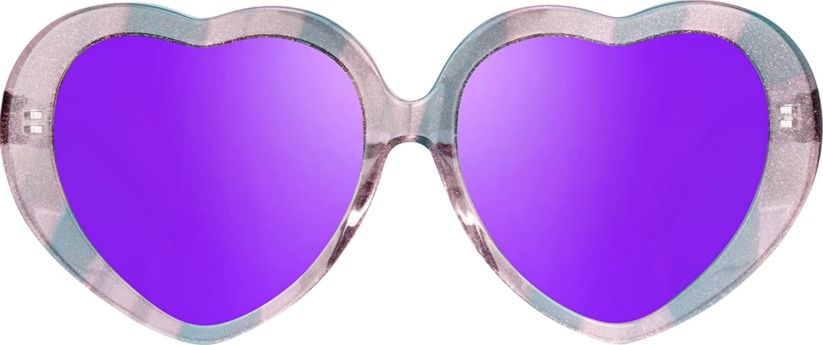 Image of Kids' Heart-Shaped Glasses