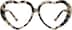 Kids' Heart-Shaped Glasses 4420135 in Ivory Tortoiseshell