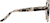 Side view of Kids' Heart-Shaped Glasses 4420135 in Ivory Tortoiseshell thumbnail