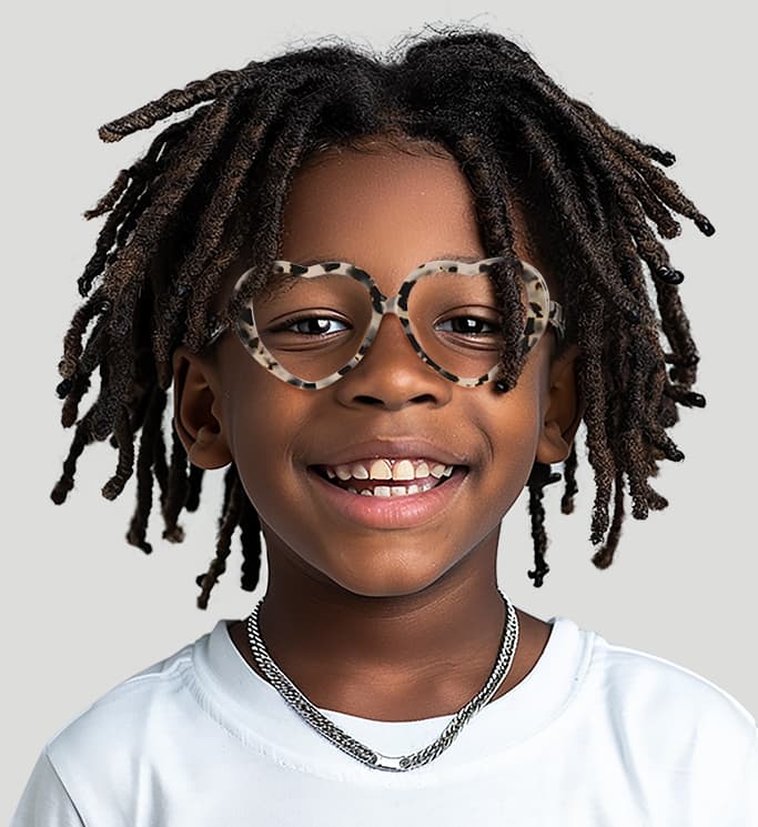 Image of Kids' Heart-Shaped Glasses