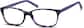 Angle view of Rectangle Glasses 4420317 in Purple thumbnail