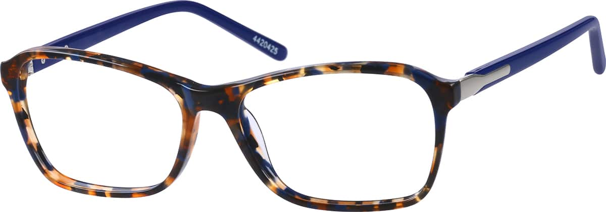 Angle view of Square Glasses 4420425 in Tortoiseshell