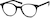 Angle view of Round Glasses 4420721 in Black thumbnail