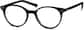 Angle view of Round Glasses 4420721 in Black thumbnail