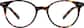 Front view of Round Glasses 4420725 in Tortoiseshell thumbnail