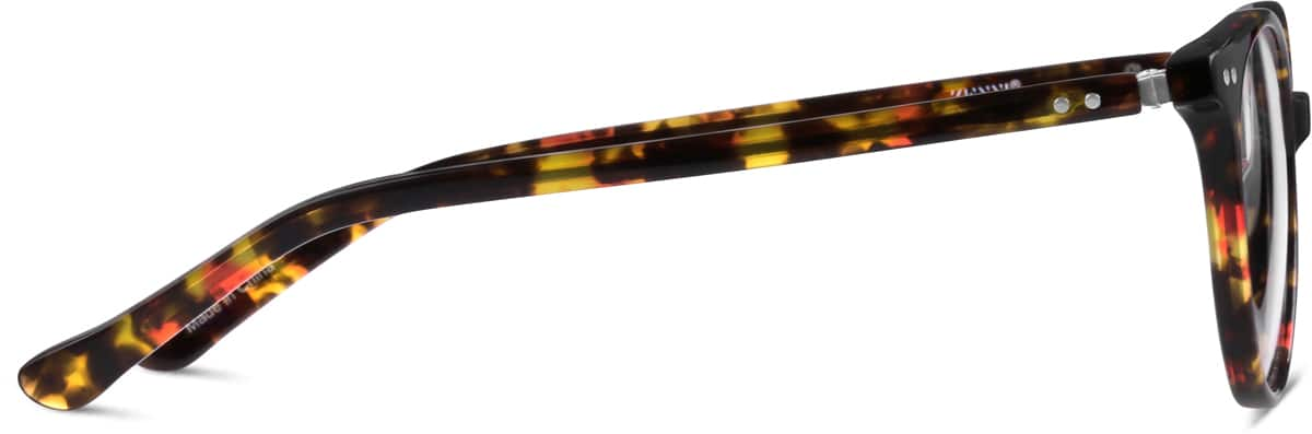 Side view of Round Glasses 4420725 in Tortoiseshell