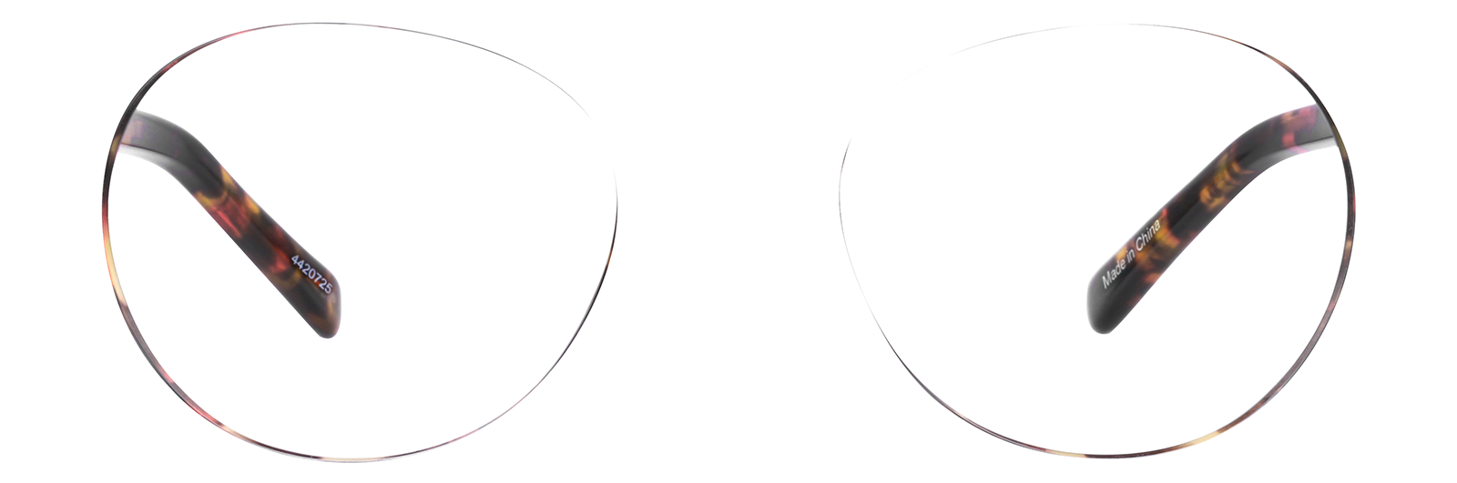 Tortoiseshell Round Glasses #4420725 | Zenni Optical
