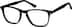 Square Glasses 4420821 in Black