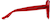 Side view of I Love SF 4421018 in Red thumbnail