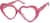 Angle view of I Love SF 4421019 in Pink thumbnail