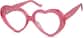 Angle view of I Love SF Glasses 4421019 in Pink thumbnail