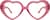 Front view of I Love SF 4421019 in Pink thumbnail