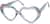 Angle view of I Love SF Glasses 4421029 in Pattern thumbnail
