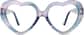 Front view of I Love SF Glasses 4421029 in Pattern thumbnail