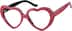 Geometric Glasses 4421218 in Red