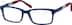 Rectangle Glasses 4421316 in Blue
