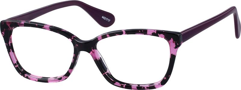 purple tortoise shell glasses