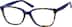 Square Glasses 4421916 in Blue Multi