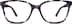 Square Glasses 4421917 in Purple Multi