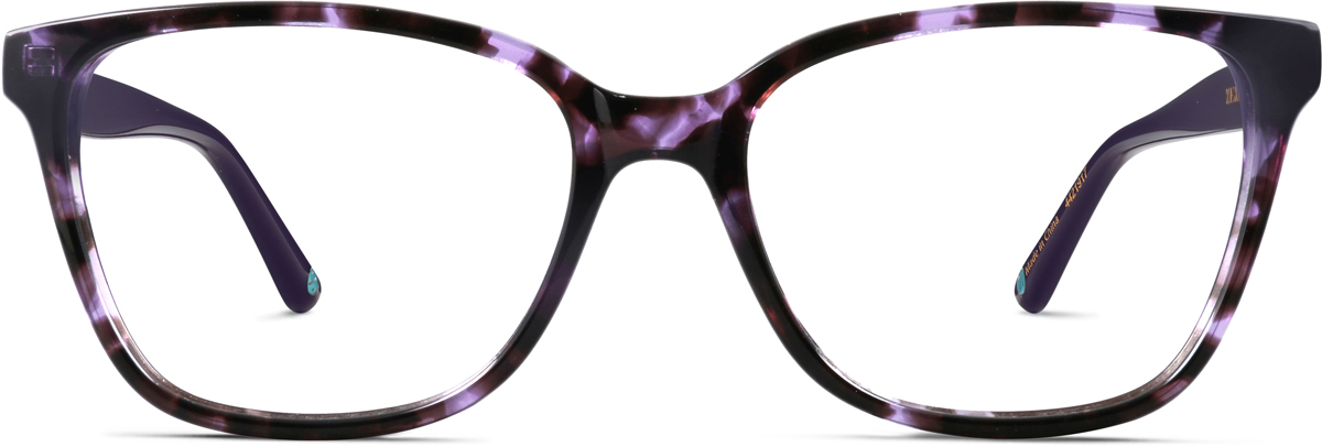 Purple Multi Square Glasses