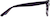 Side view of Square Glasses 4421917 in Purple Multi thumbnail