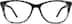 Square Glasses 4422021 in Black Lace