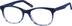 Square Glasses 4422116 in Midnight Blue