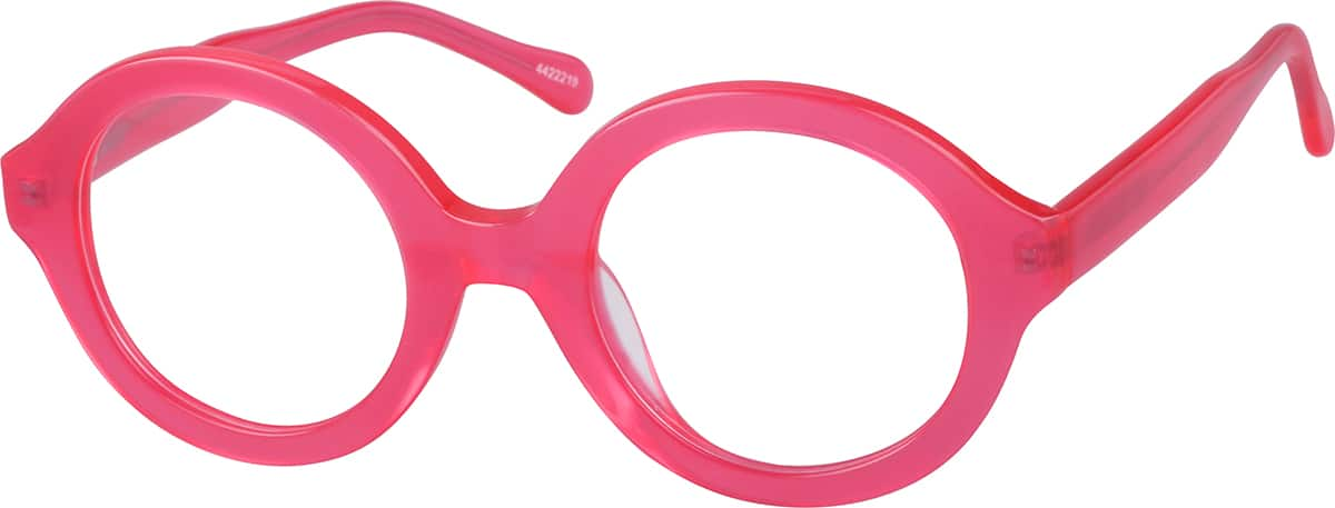 Angle view of Pico Round Sunglasses 4422219 in Pink