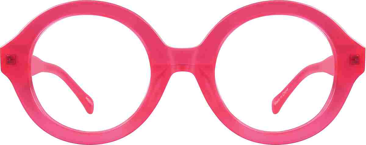 Pink Pico Round Sunglasses