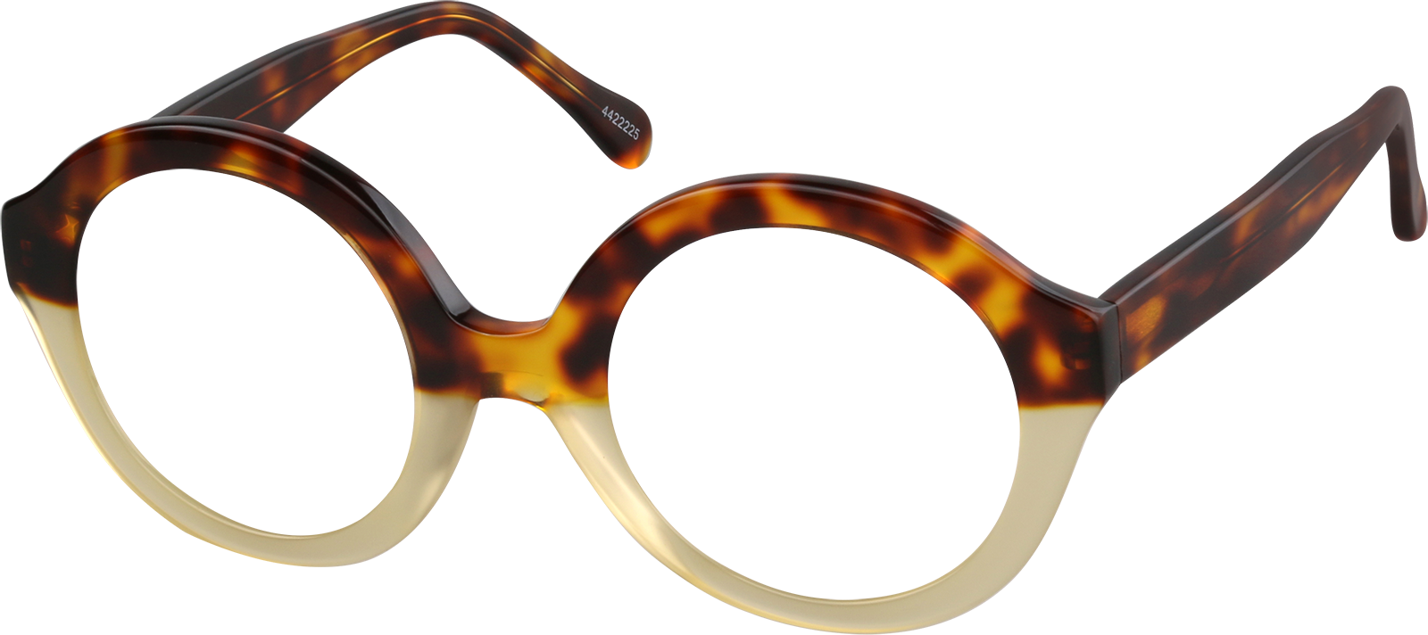 Angle view of Pico Round Sunglasses 4422225 in Tortoiseshell